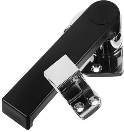 Uonlytech Manija Puerta Vaporera de Arroz Pestillo Puerta del Congelador Cerradura del Congelador para Uso Cocina
