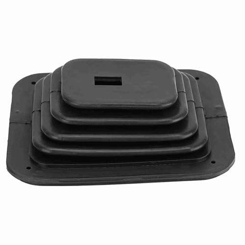 AOWINHIT Hurst B&M ETC Automatische Manuelle Schalthebel Getriebe GM350 Gummi-Auto-Schalthebel-Staubschutz Schaltmanschetten-Ersatz GM350 Hochwertig Weich Langlebig Schwarz 17 X 14 Cm