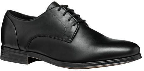 Geox Herren U REZZONICO C Oxford, Black, 43 EU