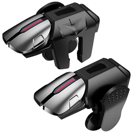 Déclencheurs De Jeu Pour Téléphones, Déclencheur De Contrôleur De Jeu,2 Manettes De Jeu Mobiles | Manette De Jeu Mobile, Contrôleur De Jeu De Téléphone, Déclencheur De Jeu Plug And Play Pour Hommes Et