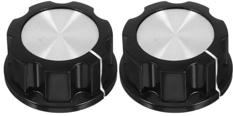 dijiusidy 2 piezas interruptor de botón temporizador resistente a altas temperaturas plástico duradero fácil ajuste perilla de repuesto para freidora de aire 2 uds