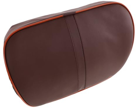 Lendenstützkissen für Stuhl, Ergonomisch Atmungsaktiv, Acryl, Kaffee | Auto, Büro und Zuhause, Sicherer Halt, Schlichtes Design, Komfortable Unterstützung