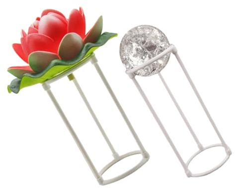 Yardwe Tragbarer Spritzschutz für Luftbefeuchter 2 Stück aus Kunststoff mit Wasserabweisendem Design für Teich und Steingarten