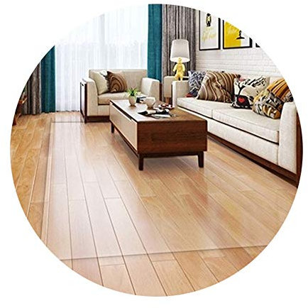XINYUL Sottopiatto Protezione Pavimento Tappeto Resistente Ai Graffi Anti Stress Domestico Ufficio Tovaglie Copertura, Personalizzabile (1.6mm,90x150cm)