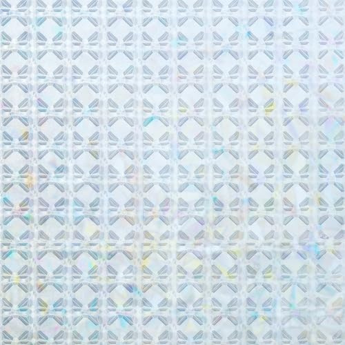 dktie Film brise-vue pour fenêtre, film décoratif pour fenêtre (03, 44,5 x 200 cm)