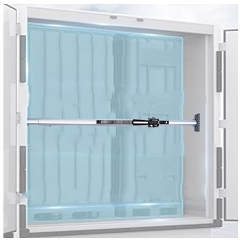 Adjustable Heavy-Duty Cargo Bar for Secure Load Restraint in Trucks, Vans, and Trailers, Non-Slip Pad, Supports Up to 300kg