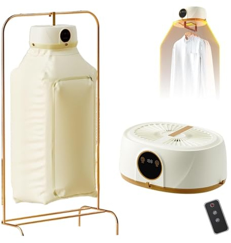 Máquina de planchar automática mejorada, máquina de planchar for camisas plegables con vaporizador de ropa con control remoto inalámbrico for viajes