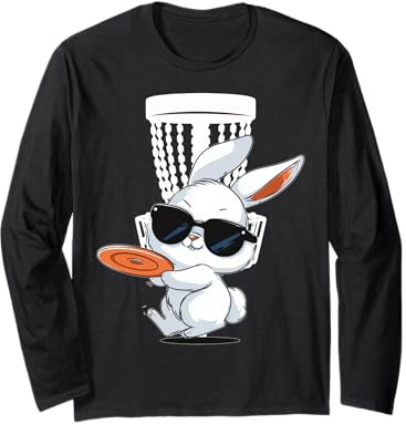 Discgolf - Occhiali da Sole a Forma di Coniglietto Pasquale Maglia a Manica