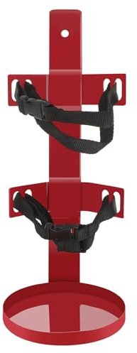 CRAFTHROU Porta Estintore a Parete in Ferro Poliestere, Supporto per Estintore 2-4 Kg Adatto a Auto, Camion e Campeggio