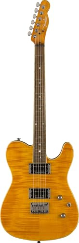 Fender Special Edition Custom FMT HH Amber - E-Gitarre
