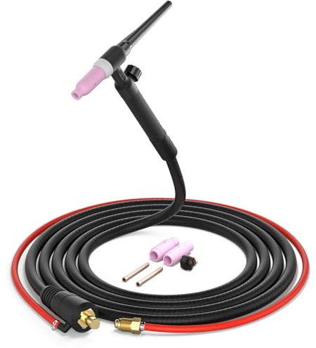 YESWELDER TIG Welding Torch WP-17V 13ft 150Amp Air Cooled Lift TIG Torch for MIG-205DS MIG-250PRO MIG Welder ARC-205DS Stick WELDER