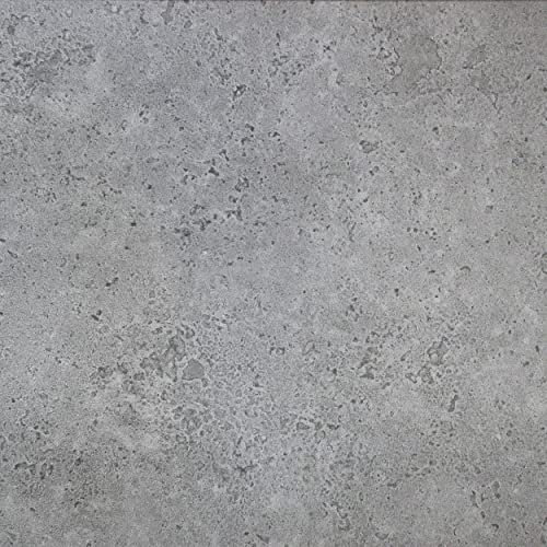 Decosa Panneau décoratif Béton aspect béton - polystyrène - gris - 50 x 50 cm - pour mur et plafond - 8 sachets (=16 m2)