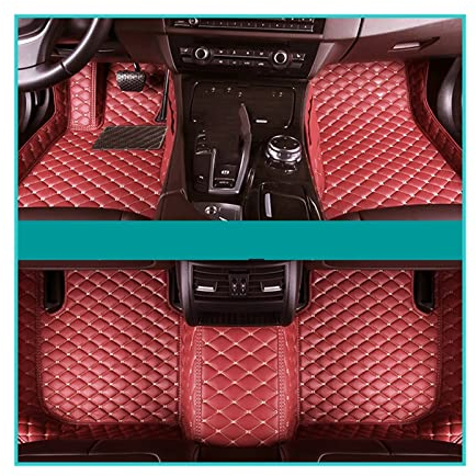rgsdg Alfombrillas Coche para Accord (10ª Gen. No Híbrido 2018 2019 2020 2021 Almohadillas para Pies Personalizadas Cubierta Alfombra para Automóvil (Color : 6)