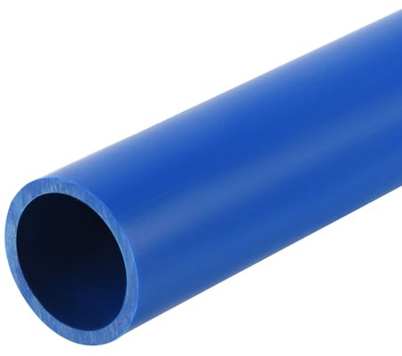 QUARKZMAN Tube Rond Rigide en PVC Tubes 16mm ID 20mm OD 35cm de Longueur Bleu pour Manchon de Câble pour Tuyaux d'Eau