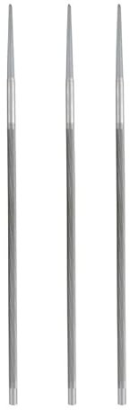 3pcs tondo in acciaio ad alto tenore di carbonio affilatura motosega sega lima a catena temperamatite for lavorazione del legno motosega file 4.5/5.0mm utensili manuali(Color:3pcs 5.0mm)