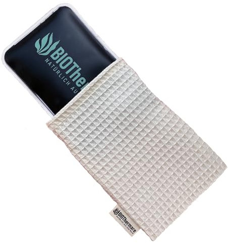 BIOThermare Starter Set Maxi – Compressa a freddo con imbottitura in gel di erba marina ecologica e custodia realizzata con materiali sostenibili/cuscino termico sostenibile/cuscinetto refrigerante