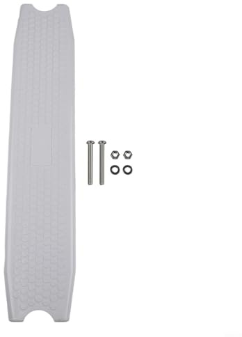 HEIBTENY 49 cm Swimming Pool Ladder Step Non-Slip Molded Plastic Replacement Rung for Above-Ground and In-Ground Pools, White