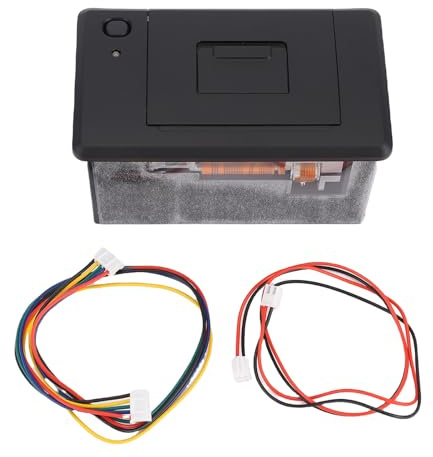 Fafeicy Thermodrucker, Integrierter Belegdrucker mit USB-TTL-232-BT-Anschluss für MCU-ESC-POS-Unterstützung