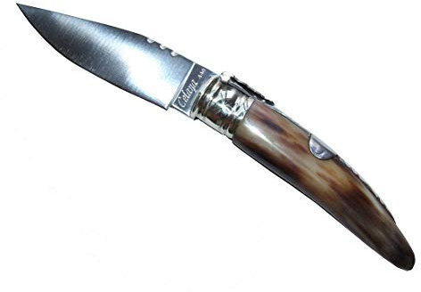 Coltello Celaya Point Corno Toro Alpaca Virola