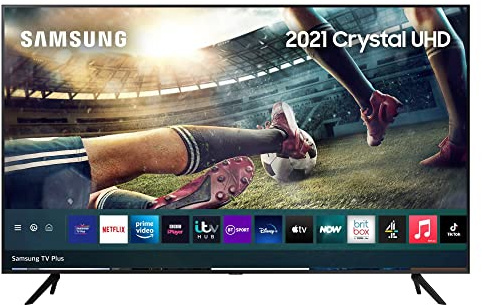 Samsung AU7100 43 Inch (2021) – Crystal 4K Smart TV With HDR10+ Image Quality, Adaptive Sound, Motion Xcelerator Picture, Q-Symphony Audio And Gaming Mode - UE43AU7100KXXU