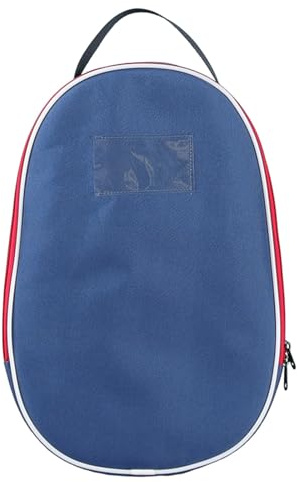 DJJYCTNM Sac de Protection pour Masque D'escrime, Sac À Main Portable en Tissu Oxford Double Brin 1680D pour Casques D'épée, de Fleuret, de Sabre et de Moto (Color : Blue)