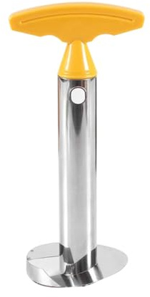 Widybord Pela-Ananas Coltello Sbucciatore per Ananas Utensili da Cucina per Frutta in Acciaio Inossidabile Utensili da Cucina Cucina Giallo