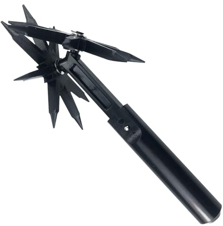 Teksome Grattoir à Main | Petit Cultivateur Manuel à Main - Cultivateur De Sol Portable, Outil Polyvalent pour Jardin Potager Et Aménagement Paysager