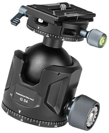 Stabiler Kamera Ball Mit Schneller Abnahmplatte 360 ​​ Grad Rotation Und Ergonomische Dämpfungseinstellung Dämpfung Control Kamera Kugelhalterung