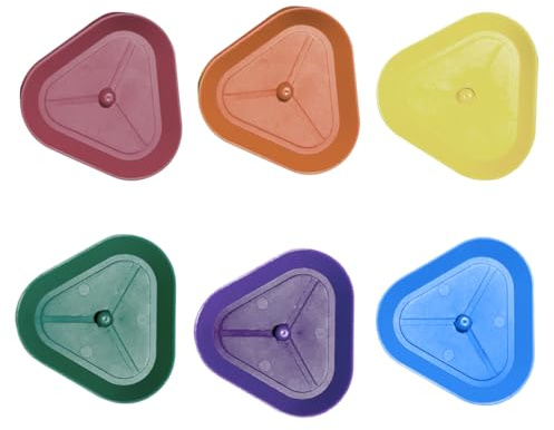 Javoryxh 6Pcs Dreieckige Form Spielkarte Rack Spiel Organisatoren Stehen Clip Für Erwachsene Senioren Kinder Brettspiel Tablett