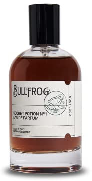 Bullfrog - Eau De Parfum Secret Potion N.1, Fragranza Elegante e Misteriosa, Note di Bergamotto, Rhum e Vaniglia, 100 ml