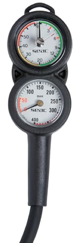 SEAC SUB - 0600011000000A/396 : Konsole MIT Barometer UND Tiefe des TAUCHENS