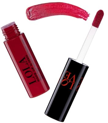 LOLA Make Up by Perse Love Matte Liquid Lipstick – Long Lasting Kiss-Proof Hydrating Formula with Jojoba Oil & Shea Butter – [04 Lust]