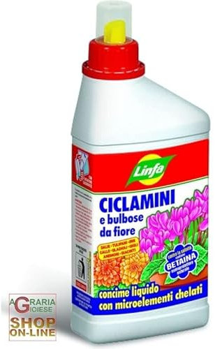 LINFA CONCIME Liquido SPECIFICO per CICLAMINI E BULBOSE ML. 500