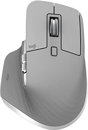 Logitech MX Master 3 Kabellose Maus - Light Grey
