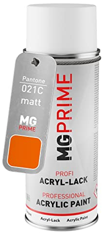 MG PRIME Pantone 021C Orange Spraydose 400 ml matt schnelltrocknend
