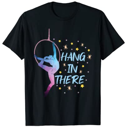 Aerial Hoop Aerialist Yoga Turner Akrobat Schal T-Shirt