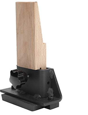 Wooden Bench Pin, Professional Jewelry Processing Tool Jewelry Bench Metal Holder Clamp-On Bench Tool Bench Pin for Polishing and Cutting Jewelry