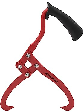 Sägenspezi Handpackzange bis 100 kg Stammheber Holzgreifer Greifzange Packzange Verladehilfe Holzzange Holzhaken Handhebehaken Schleppzange