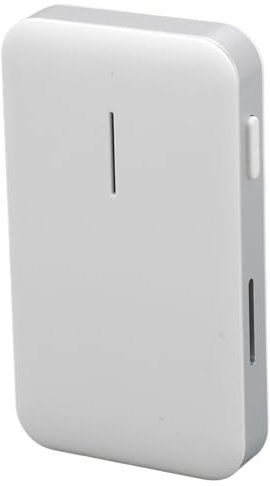 Jectse Bluetooth 5.3 Transceiver, 2 in 1 Portable Wireless Rechargeable Transceiver Adapter for TV Speaker Tablet, 3.5mm Bluetooth Audio Transmitter Support 16GB Memory Card