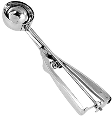 Stainless Steel Ice Cream Scoop - Great for Scooping Ice Cream, Gelato, Sorbet - Ideal Kitchen Tool for Making Perfect Ice Cream Balls (6CM)