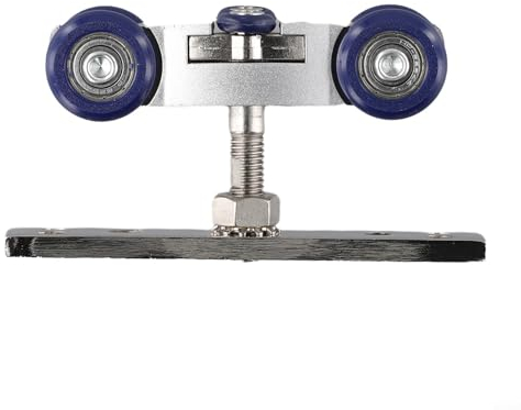 Zoegneer Accessoires de quincaillerie de porte pliante pour porte coulissante - Poulie de rail de suspension - Poulie de porte pliante