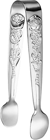 Edelstahl-Eiszange, Zuckerzange, Brot, Lebensmittel, Grillclip, Eisklemme, Küchenzubehör