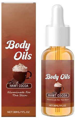 All New Body Drops- Pick Your Favorite Scent, 30ml Fragrance Body Oil, Huile corporelle parfumée, Huile Corporelle Hydratante pour femmes (Café, 1)