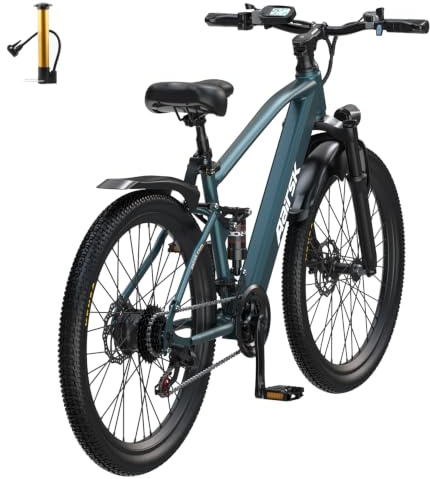Aairsk GT900 Elektrofahrrad Trekkingrad Herren Damen mit 468Wh Akku,21-Gang E-Bike, 100km Reichweite, 250W Motor Elektro Mountainbike Citybike EBike für Erwachsener Teen