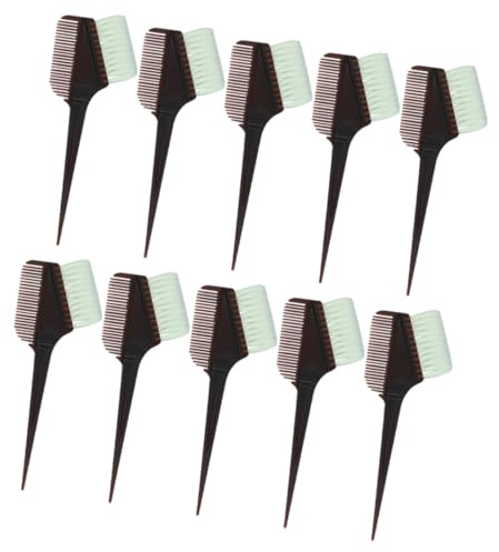 Healeved 10pcs Hair Dye Kit Hair Dye Bowl Brush Suitable for Barber in Salon Home