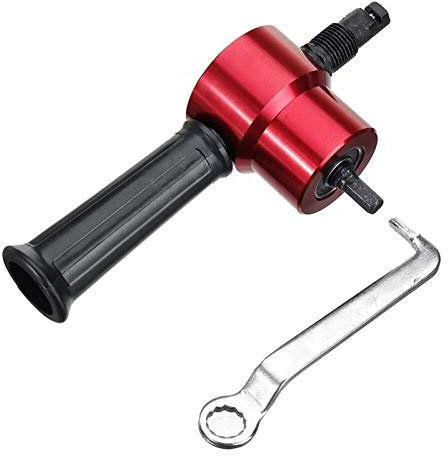 Tool YT-160A Red Double Head Sheet Metal Nibbler Cutter Drill Attachment Metal Sheet Cutter Fit For Electric Drill Drill attachment