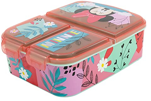 Stor BOÎTE À LUNCH MULTI-COMPARTIMENTS | MINNIE MOUSE BEING MORE MINNIE MOUSE, Coloré