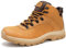 CC-Los Men's Waterproof Hiking Boots - Outdoor Walking Boots Work Boots Mid-Top Yellow Size 6-12.5 Wide
