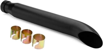 Silencieux D'échappement Moto Rétro Vintage Classique Galvanoplastie Pour Escape Pour Cafe Racer Bobber Chopper Custom(Type C1)