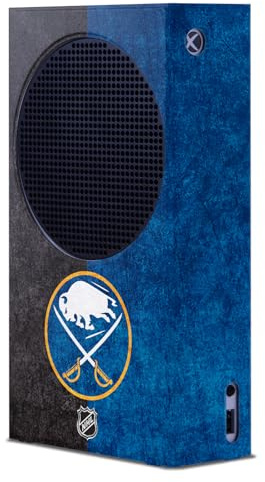 Head Case Designs Offizielle NHL Halb beunruhigt Buffalo Sabres Spielekonsolen Wickeln kompatibel mit Xbox Series S Console